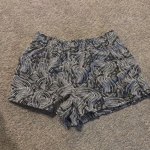 a new day Black and White High Waist Shorts